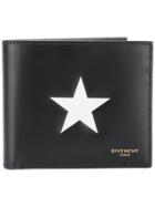 Givenchy Star Motif Billfold Wallet - Black