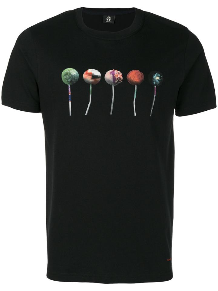 Ps By Paul Smith Lolly Pop T-shirt - Black