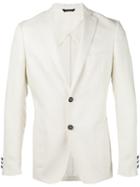 Tonello - Double Button Blazer - Men - Linen/flax/virgin Wool - 50, Nude/neutrals, Linen/flax/virgin Wool