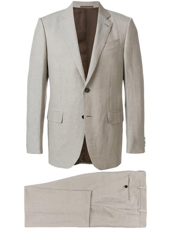 Ermenegildo Zegna Two-piece Formal Suit - Brown