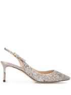 Jimmy Choo Erin Pumps - Silver