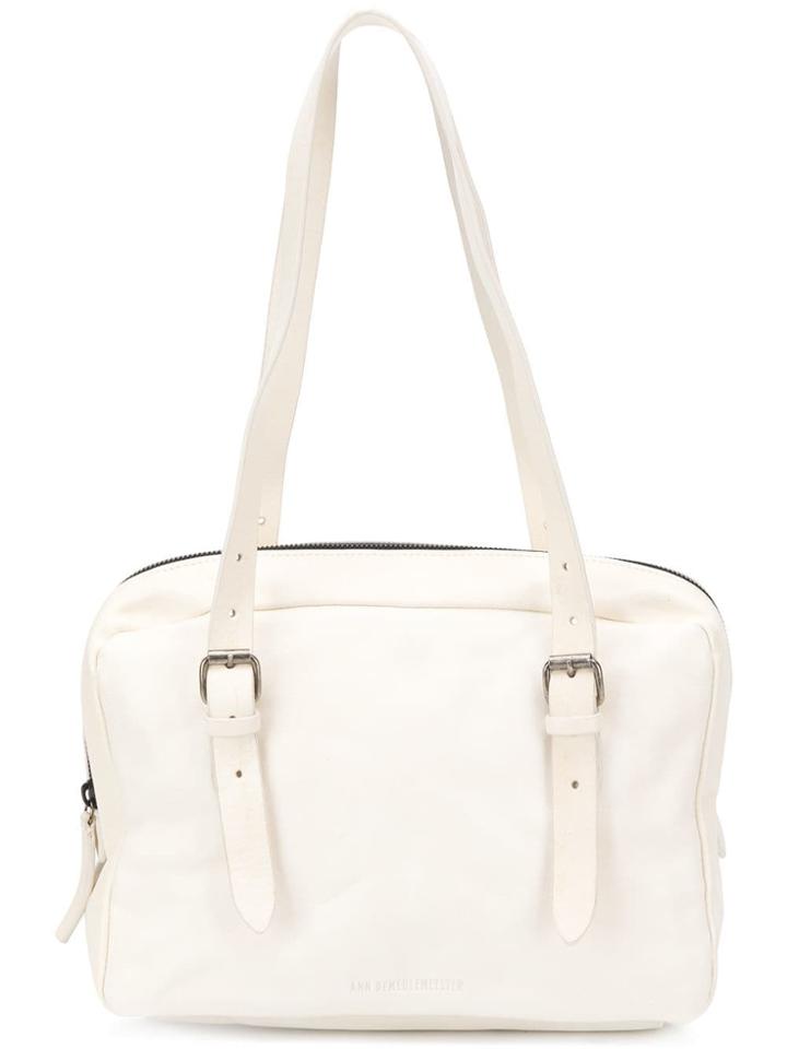 Ann Demeulemeester Medium Shoulder Bag - White