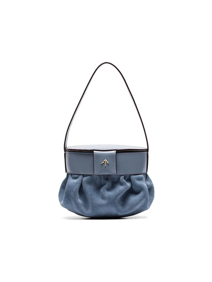 Manu Atelier Bucket Bag - Blue