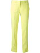 Ermanno Scervino Tailored Trousers, Women's, Size: 42, Yellow/orange, Spandex/elastane/viscose/acetate/cupro