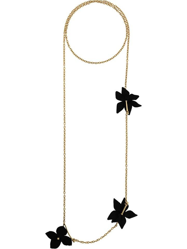 Marni Floral Necklace - Gold