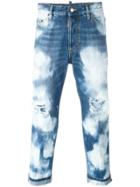 Dsquared2 Glamhead Highly Bleached Jeans - Blue