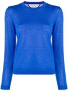Red Valentino Crew Neck Jumper - Blue