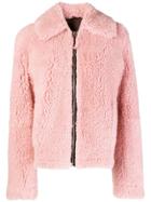 Cédric Charlier Full-zipped Jacket - Pink