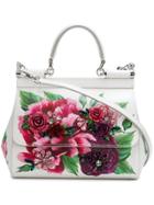 Dolce & Gabbana Sicily Mini Tote Bag - White