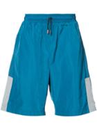 Christopher Raeburn Drawstring Track Pants, Men's, Size: Large, Blue, Polyester