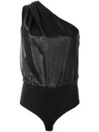 Dsquared2 One-shoulder Bodysuit - Black