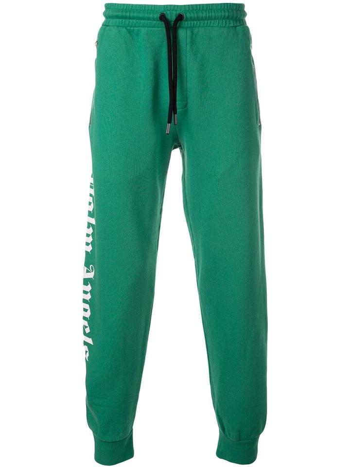 Palm Angels Logo Track Pants - Green