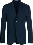 Cruciani Single-breasted Blazer - Blue