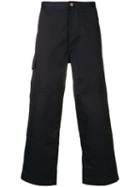 Jacquemus Dark Blue Cropped Trousers