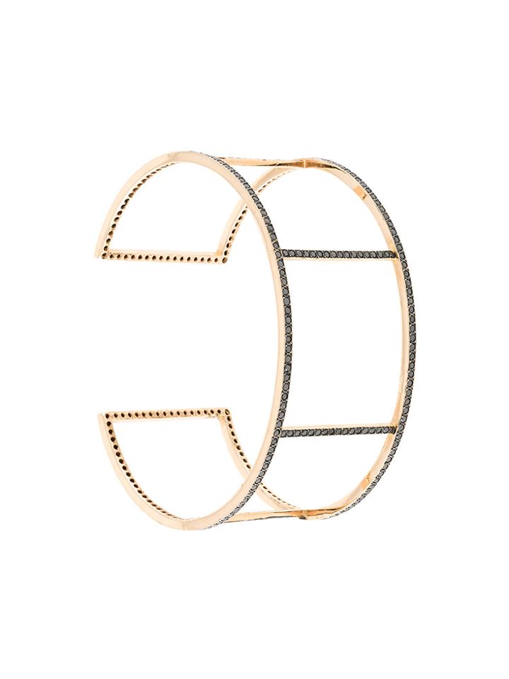 Ileana Makri Cuff Wire Bracelet - Metallic