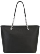 Michael Michael Kors Mercer Chain-link Tote - Black