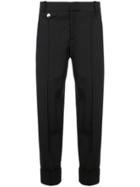 Proenza Schouler Wool Suiting Tapered Pants - Black