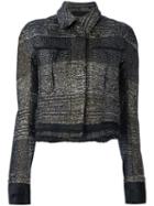 Haider Ackermann 'bussey' Jacket, Women's, Size: 40, Black, Cotton/polyester/rayon/cotton
