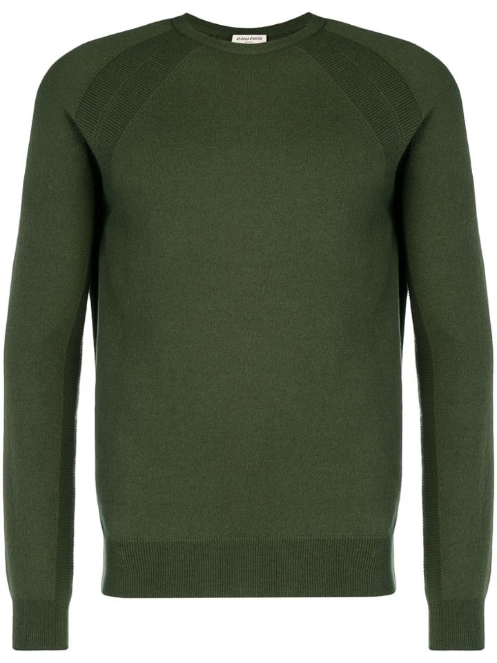 Al Duca D'aosta 1902 Lightweight Crew Neck Sweater - Green