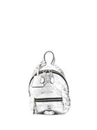 Moschino Small Teddy Quilted Backpack - Metallic