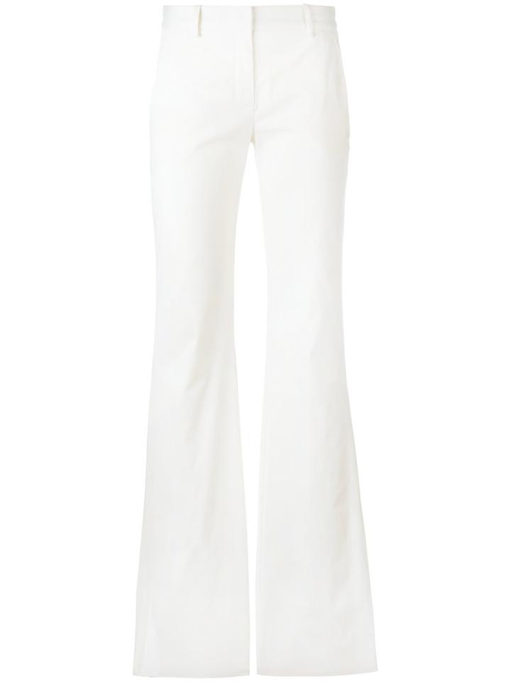 Roberto Cavalli - Flared Trousers - Women - Cotton/spandex/elastane/viscose - 42, Nude/neutrals, Cotton/spandex/elastane/viscose