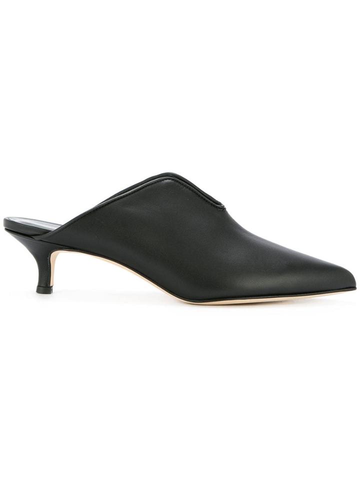 Tibi Dana Mules - Black