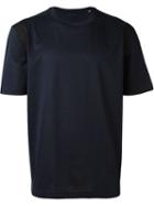 Lanvin Classic T-shirt, Men's, Size: Xs, Blue, Cotton/viscose/spandex/elastane