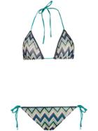 Missoni Mare Zig Zag Bikini Set - Blue