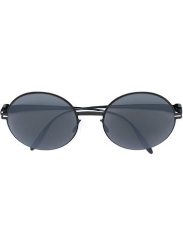 Mykita - Bernard Willhem X Mykita 'janis' Sunglasses - Unisex - Metal (other) - One Size, Black, Metal (other)
