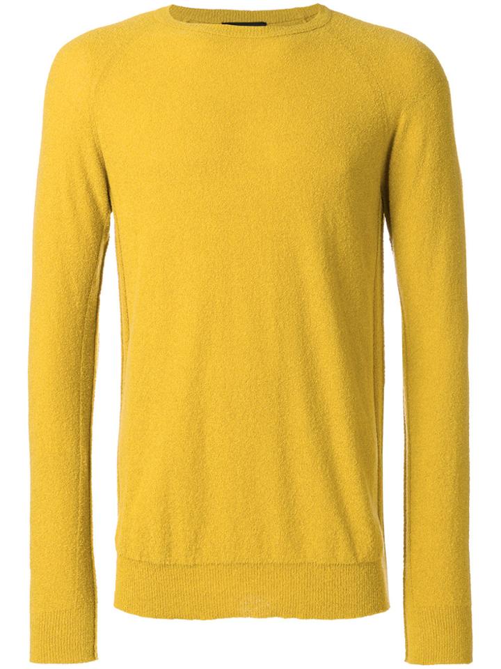 Roberto Collina Crewneck Sweater - Yellow & Orange