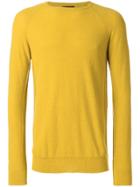 Roberto Collina Crewneck Sweater - Yellow & Orange