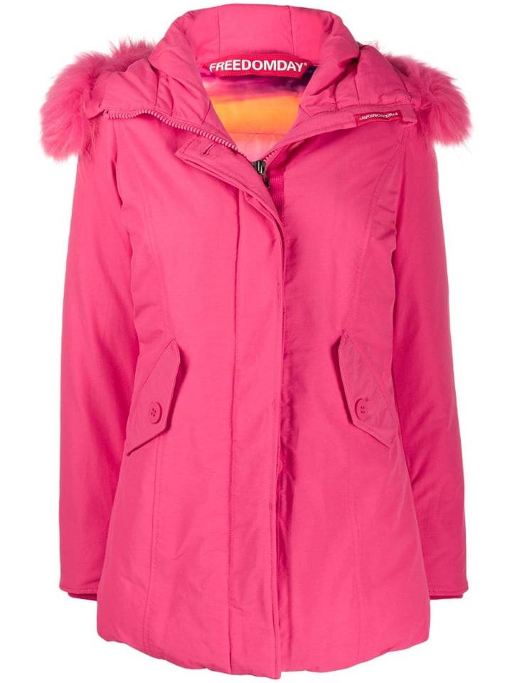 Freedomday Chamois Padded Coat - Pink