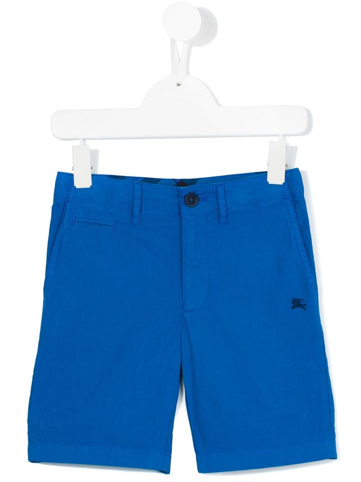 Burberry Kids - Casual Shorts - Kids - Cotton - 6 Yrs, Boy's, Blue