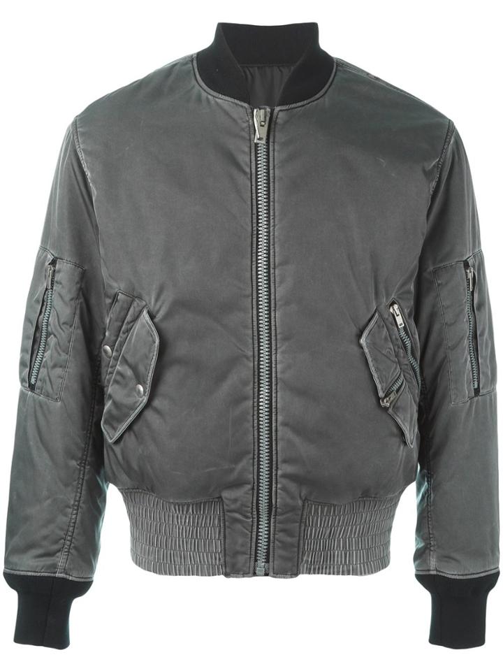 Maison Margiela Classic Bomber Jacket - Grey