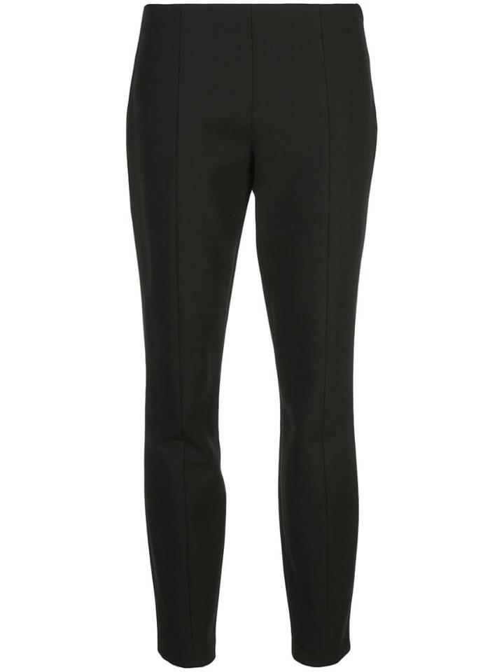 The Row Mid Rise Skinny Trousers - Black