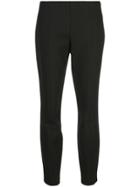 The Row Mid Rise Skinny Trousers - Black
