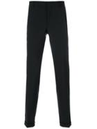 Prada Tapered Tailored Trousers - Blue