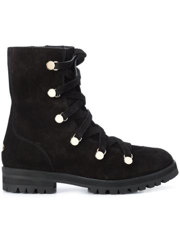 Jimmy Choo Danity Flat Boots - Black