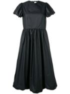 Comme Des Garçons Noir Kei Ninomiya Balloon Skirt Midi Dress - Black