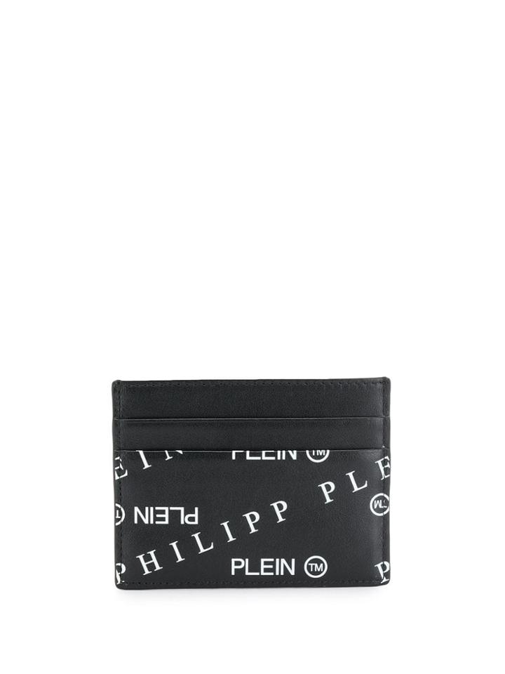 Philipp Plein All Over Pp Cardholder - Black