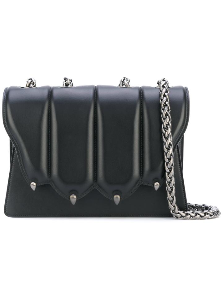 Marco De Vincenzo Claw Shoulder Bag - Black