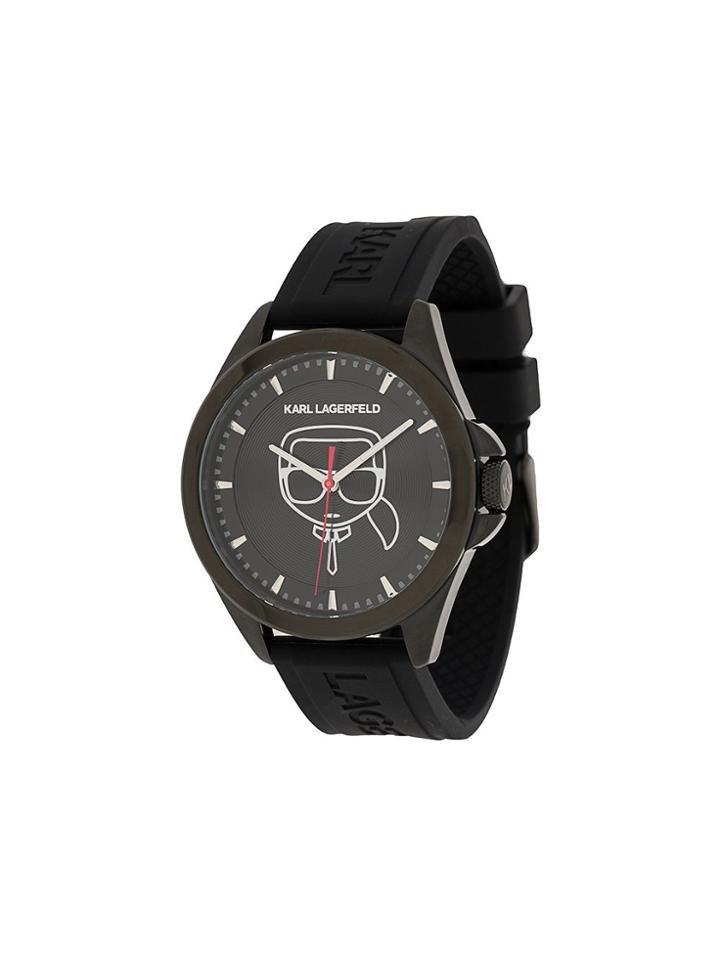 Karl Lagerfeld Karl Ikonik Outline Watch - Black