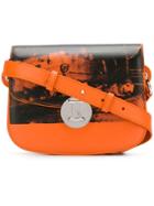 Calvin Klein 205w39nyc Patterned Crossbody Bag - Orange