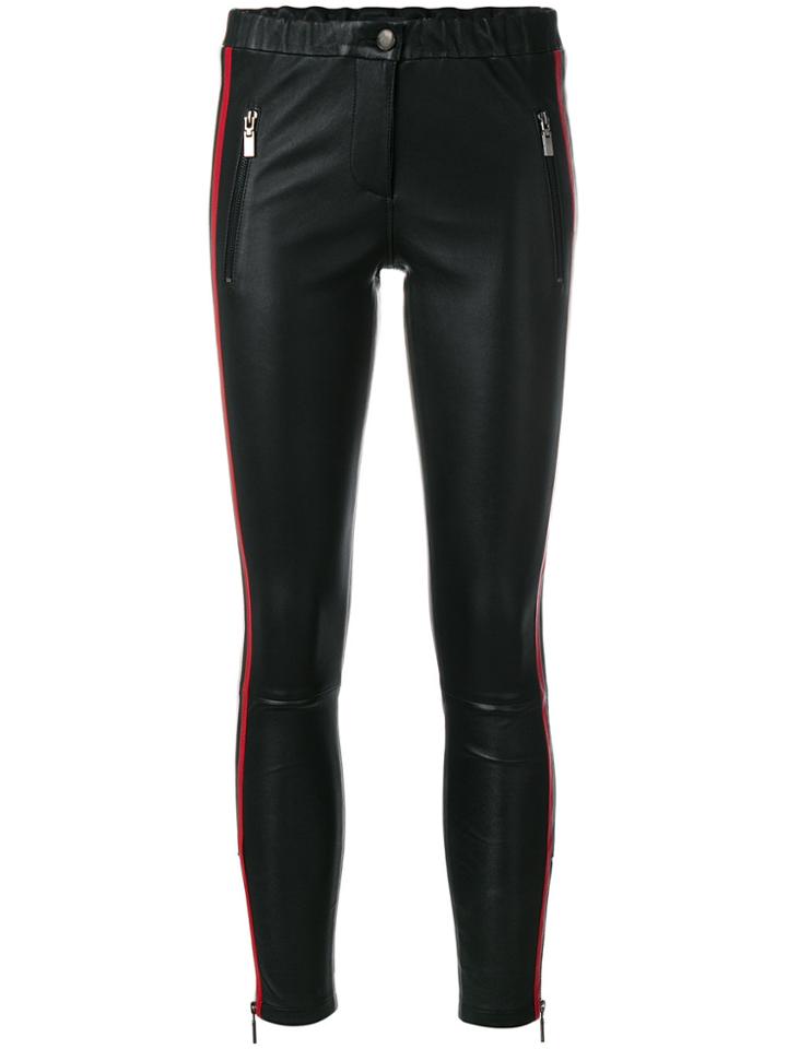 Arma Side Stripe Trousers - Black
