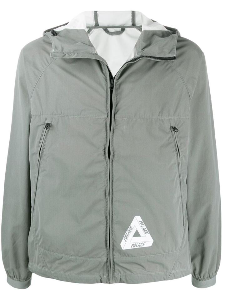 Palace Reacto Zip-up Jacket - Grey