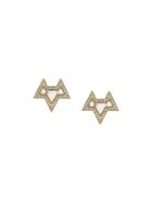 Noor Fares 18kt Gold Ana Diamond Earrings - Gg