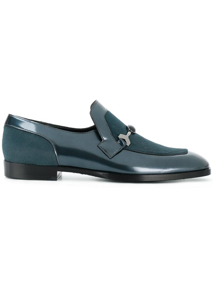 Jimmy Choo Tim Pony Loafers - Blue