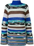 Missoni Striped Knitted Jumper - Multicolour
