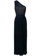 Antonino Valenti One-shoulder Jersey-knit Gown - Blue