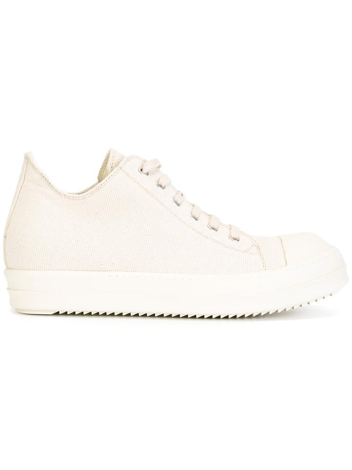 Rick Owens Drkshdw Low Top Sneakers - Nude & Neutrals